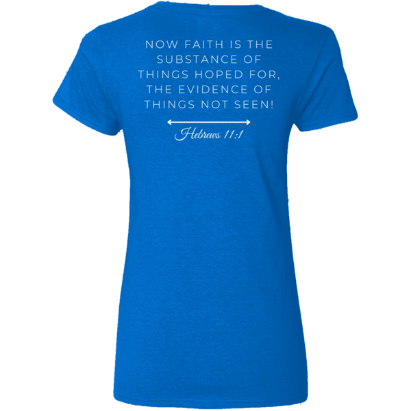 Greater Faith Women's T-Shirt - Hebrews 11:1