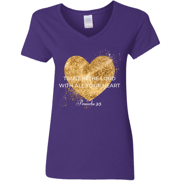Trust in the Lord Women's Shirt - Proverbs 3:5