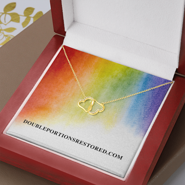 Covenant Keeper Everlasting Love Double Heart Necklace