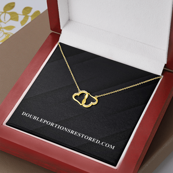 Everlasting Love Double Heart Necklace